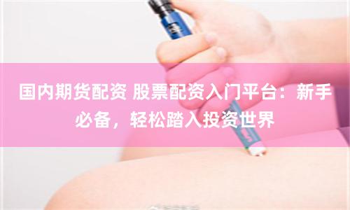 国内期货配资 股票配资入门平台:新手必备,轻松踏入投资世界